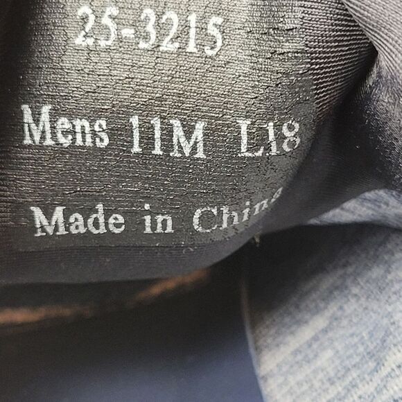 Johnston & Murphy Black Fabric Slip Ons 253215 Mens Shoes Size 11 - Picture 7 of 8